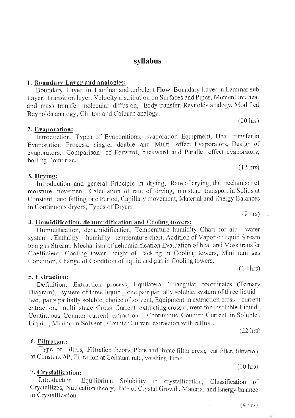 VTU BE Chemical Engineering 8th Sem Transport Phenomena - Page 3