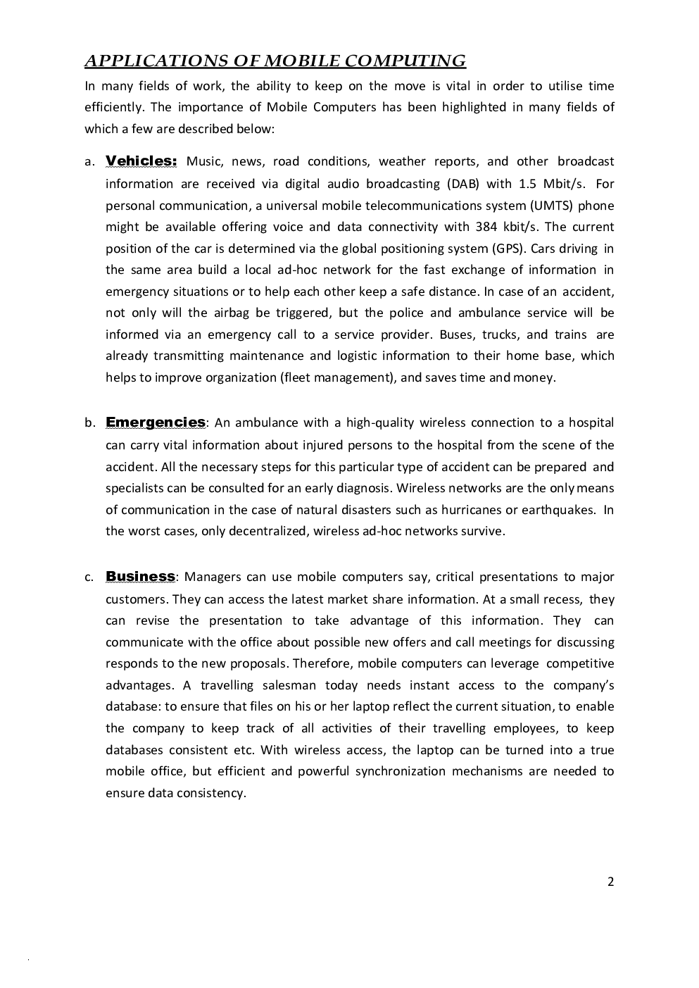 VTU BE Information Science And Engineering 8th Sem Mobile Computing - Page 4