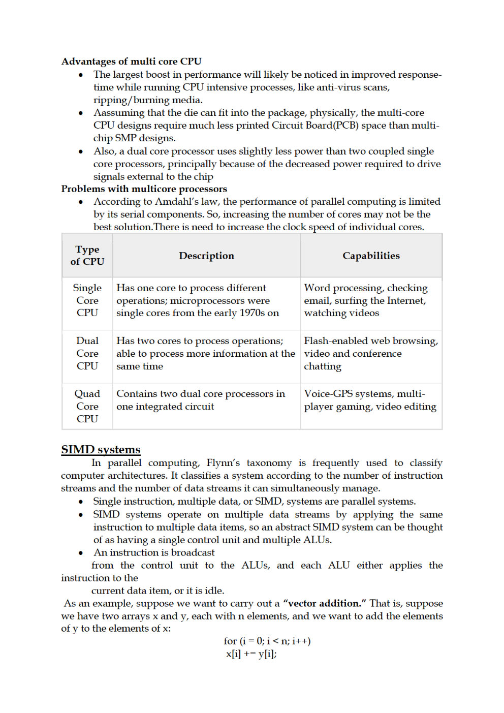 VTU BE Information Science And Engineering 8th Sem Multicore Architecture And Programming - Page 3