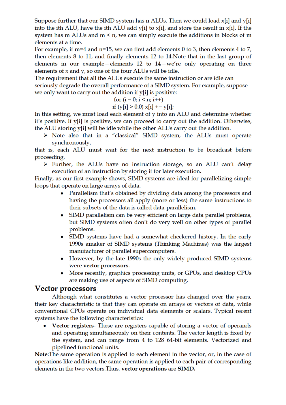 VTU BE Information Science And Engineering 8th Sem Multicore Architecture And Programming - Page 4