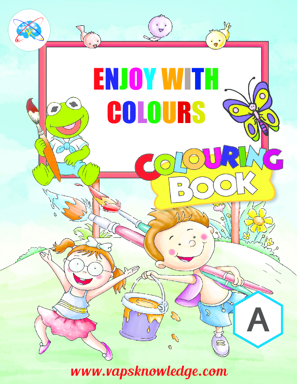 Colouring Book A - Page 1