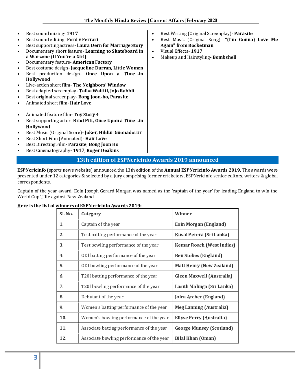 GK And Current Affairs February 2020 In English - Page 4