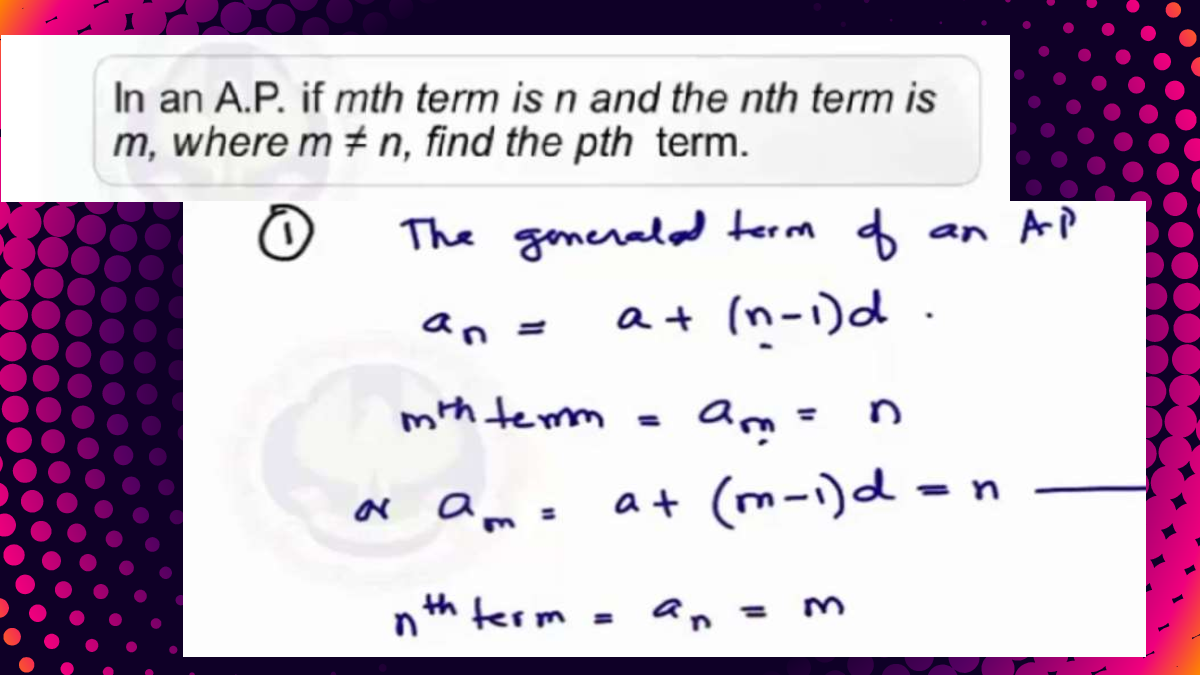 Arithmetic Progression And Geometric Progression - Page 4