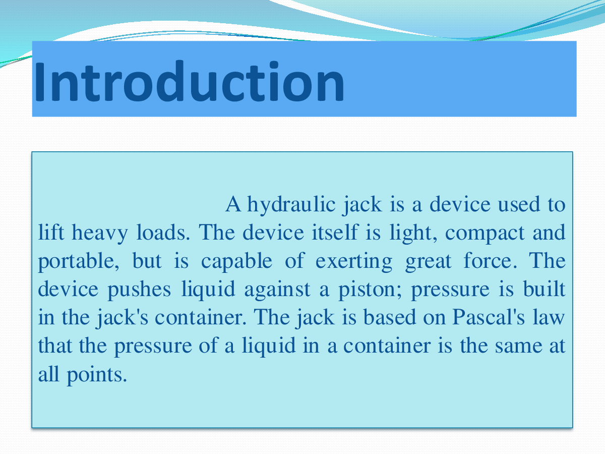 Hydraulic Jack - Page 3
