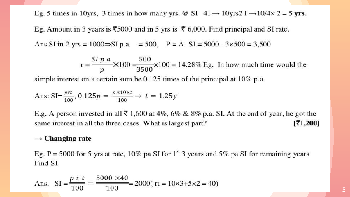 Time Value Of Money - Page 5