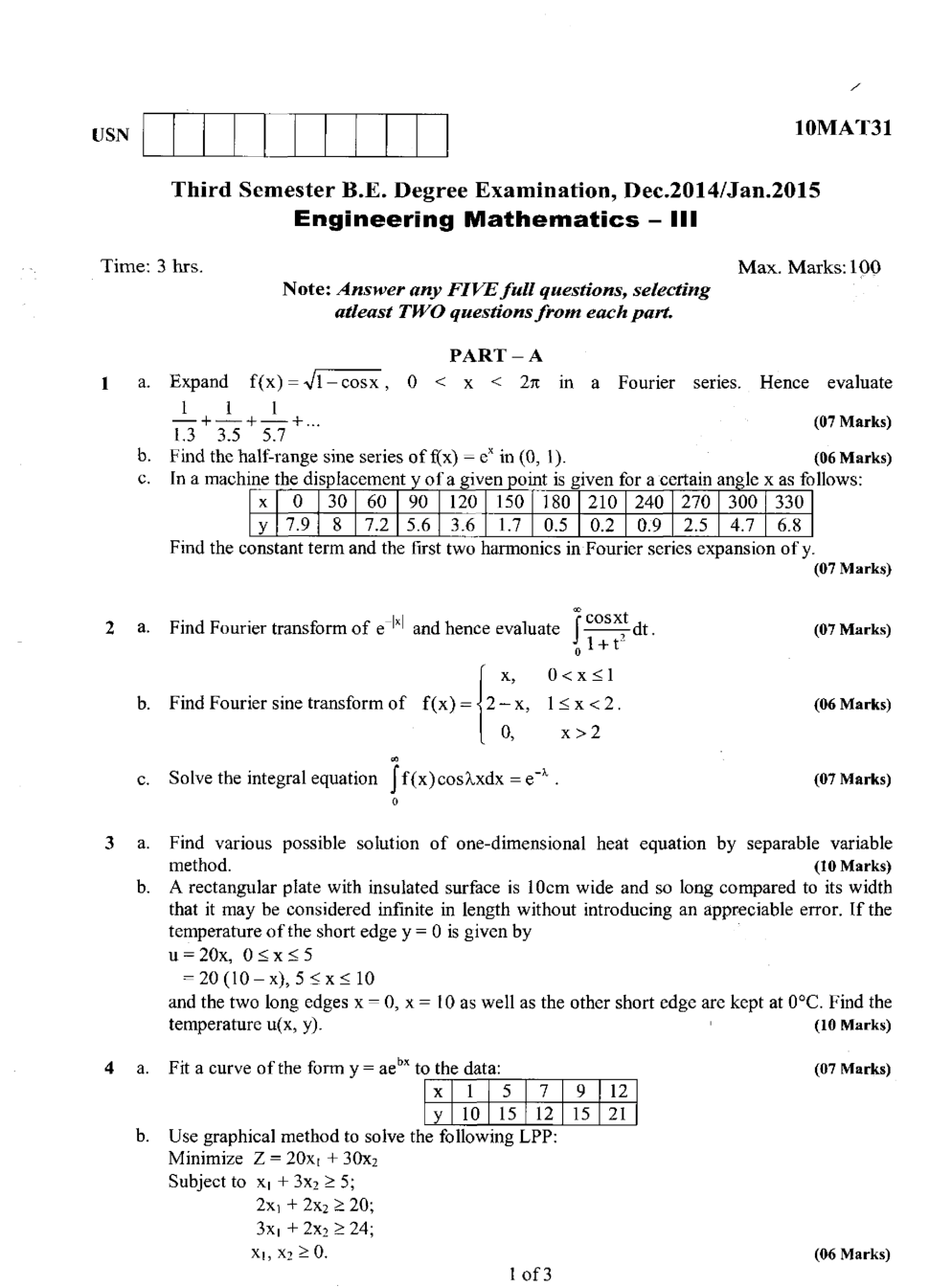 VTU Question Papers Computer Science for All Sem (3rd,4th,5th,6th,7th & 8th) Dec-jan 2014-018 - Page 2