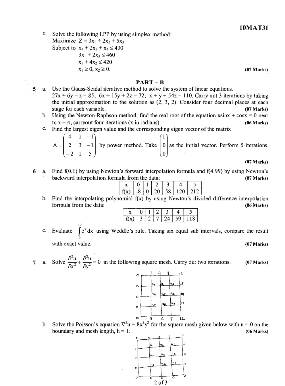 VTU Question Papers Computer Science for All Sem (3rd,4th,5th,6th,7th & 8th) Dec-jan 2014-018 - Page 3