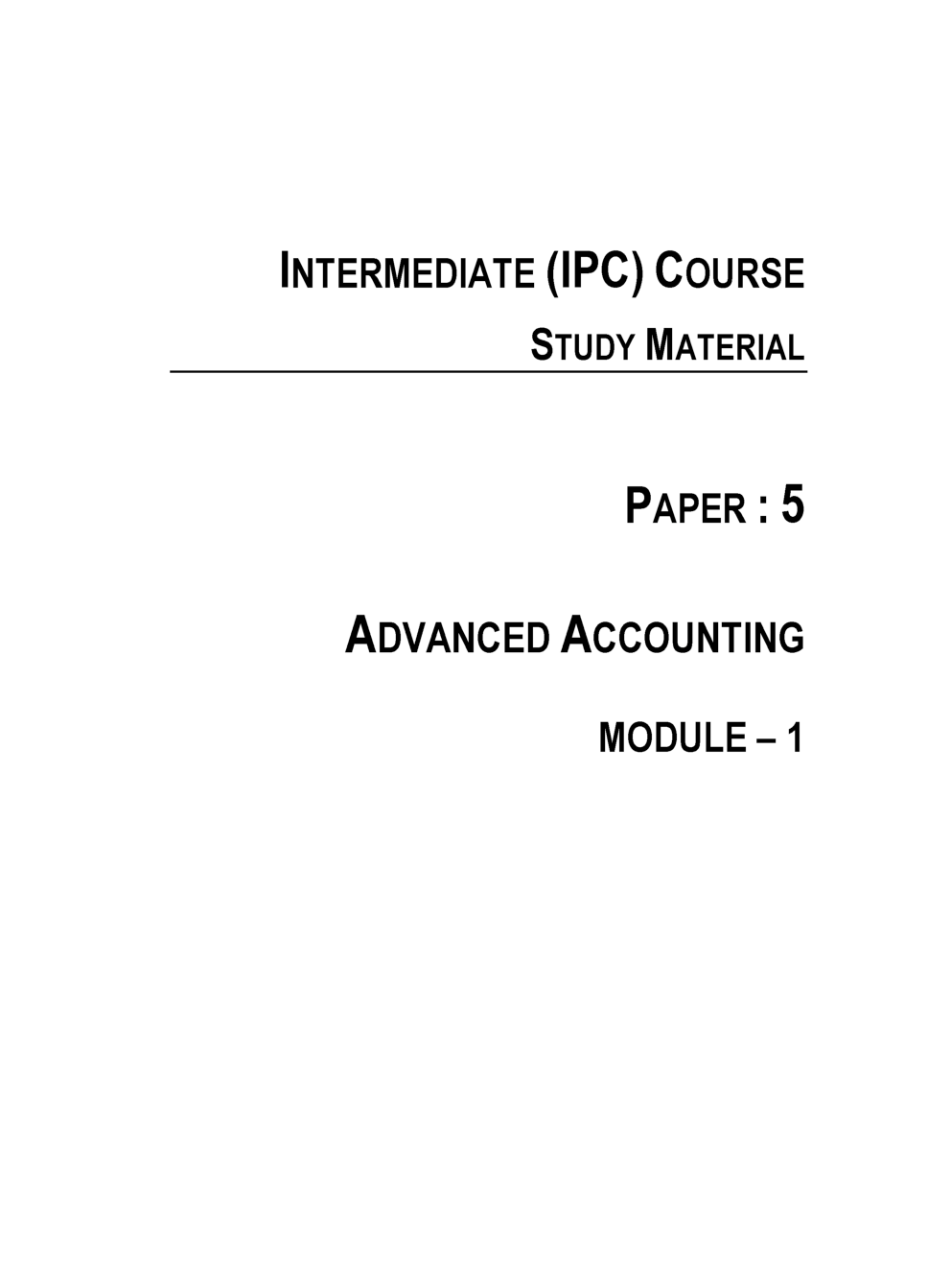 CA Intermediate Advanced Accounting Study Notes - Page 2