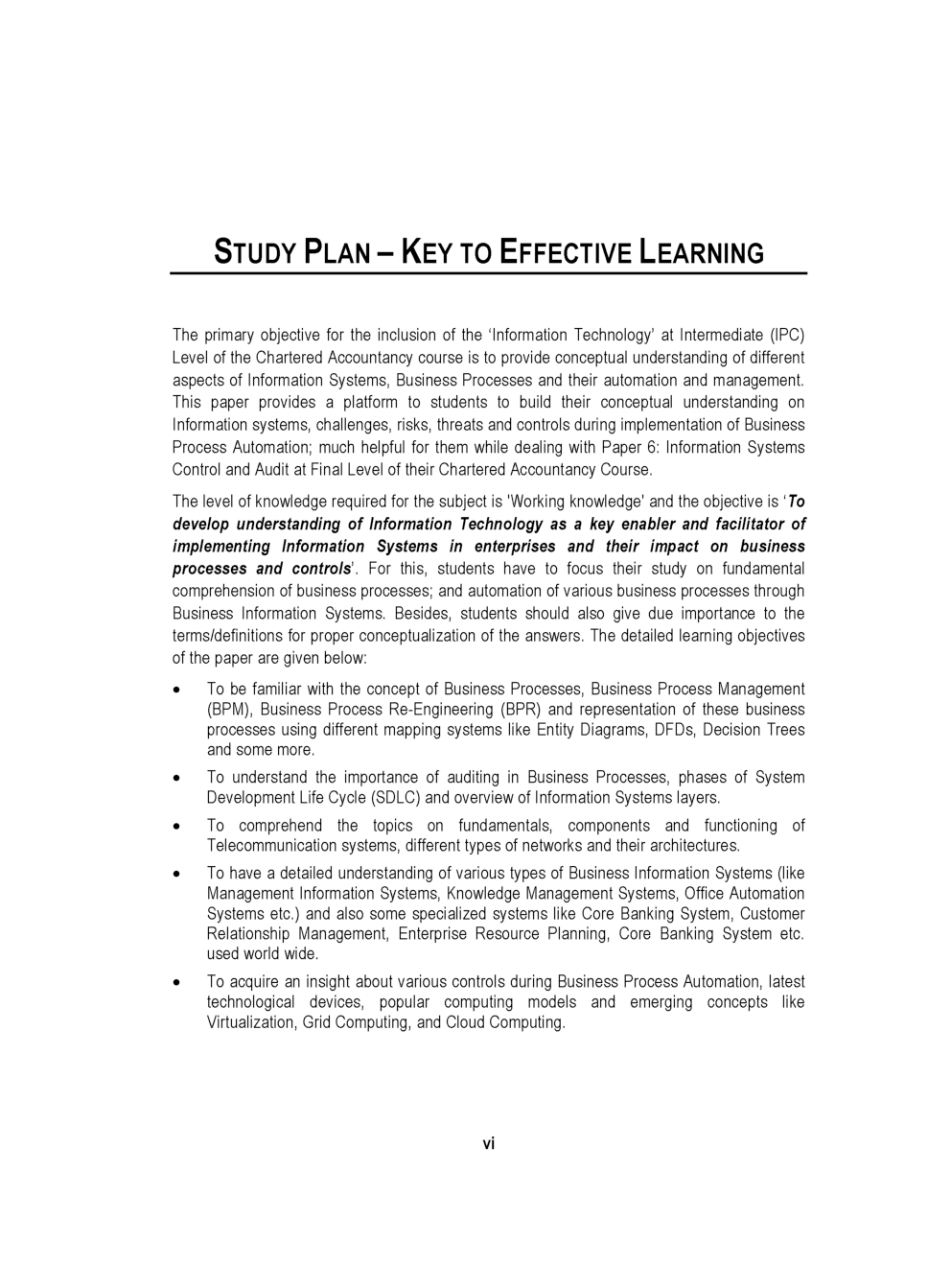 CA Intermediate Information Technology And Strategic Management Study Notes - Page 4