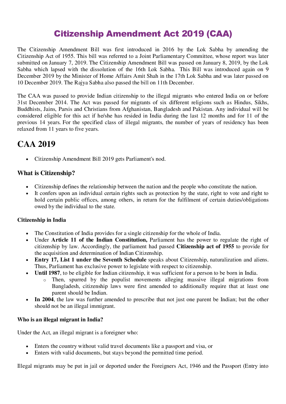 Indian Polity Part-1 Study Material For IAS - Page 5