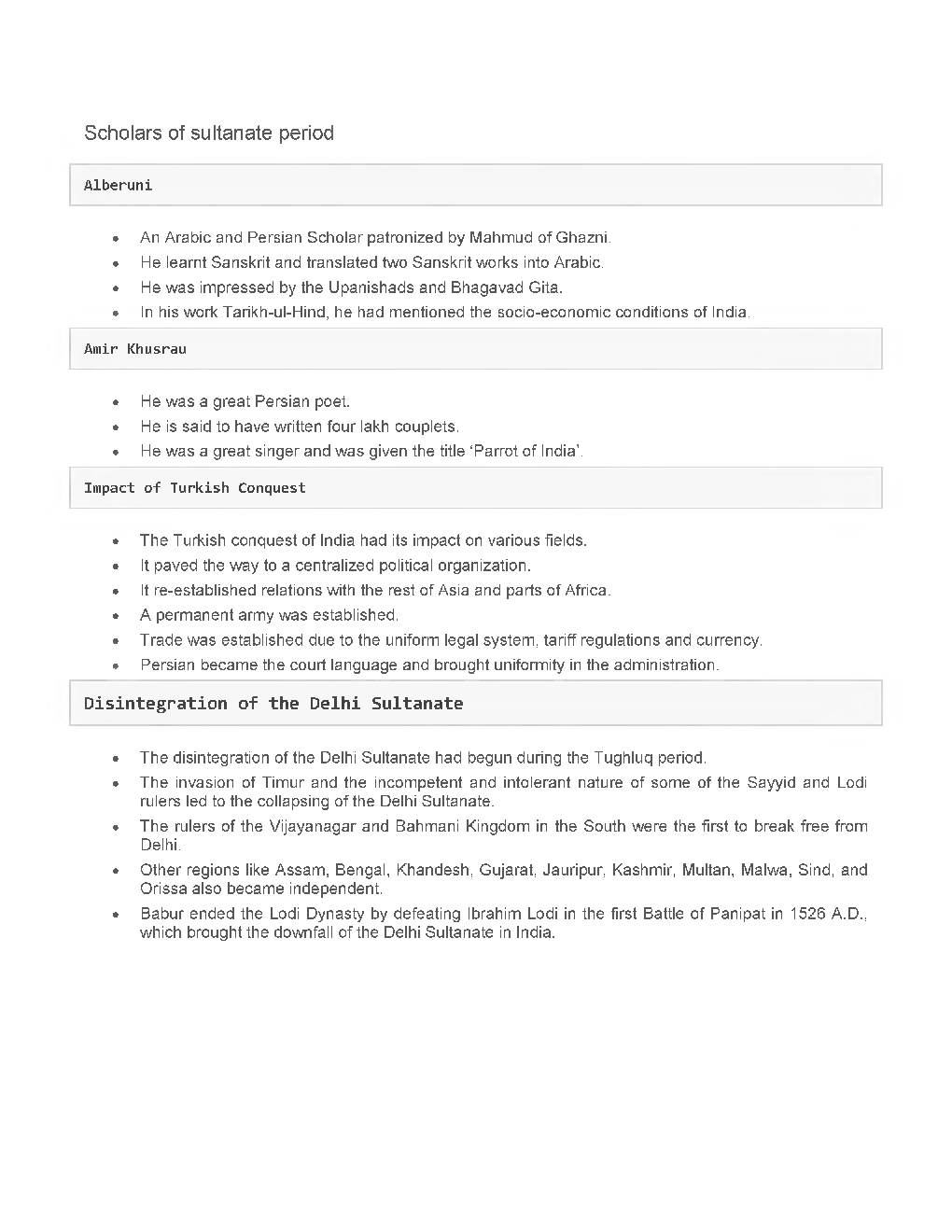 Medieval India Study Material For IAS - Page 5
