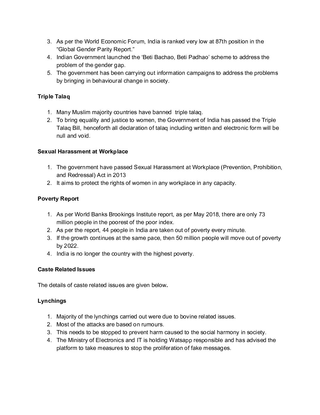 Social Issues Study Material For IAS - Page 3