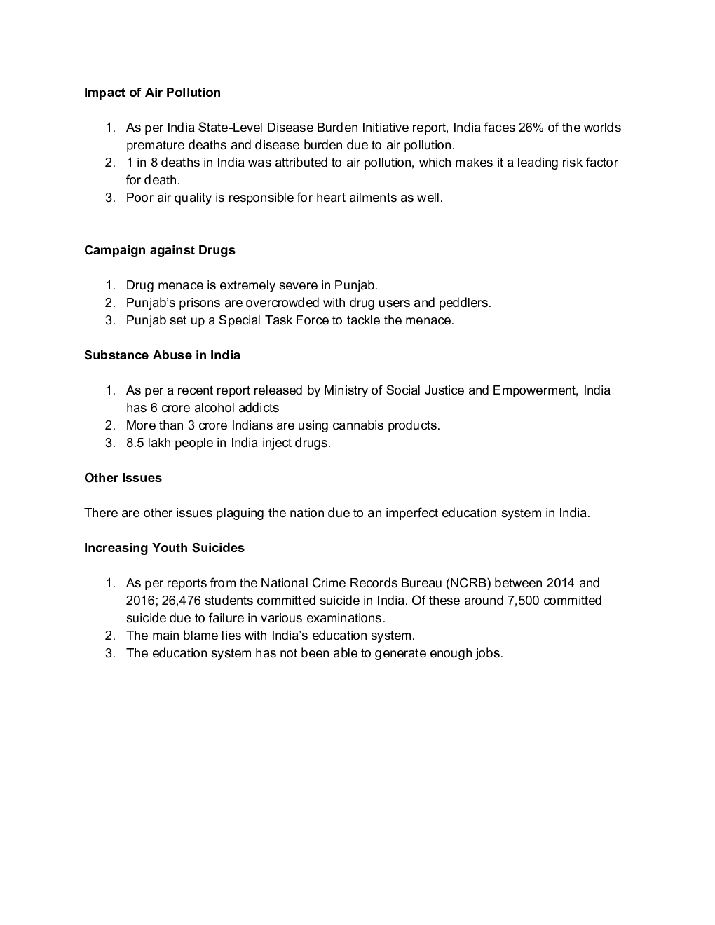 Social Issues Study Material For IAS - Page 5