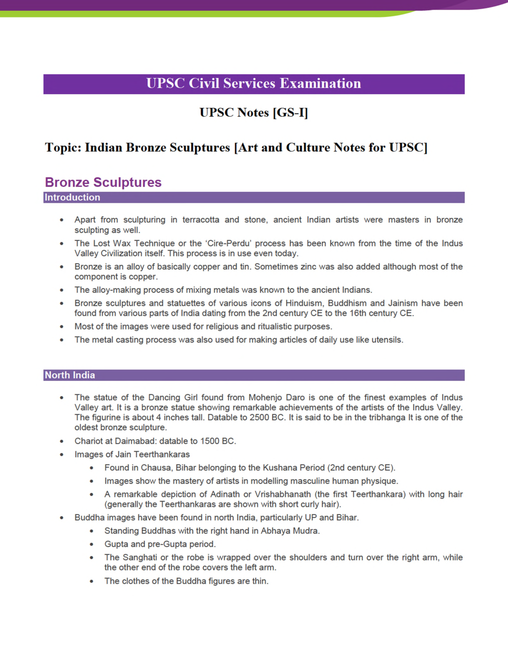 Indian Art And Culture Study Material For IAS - Page 4