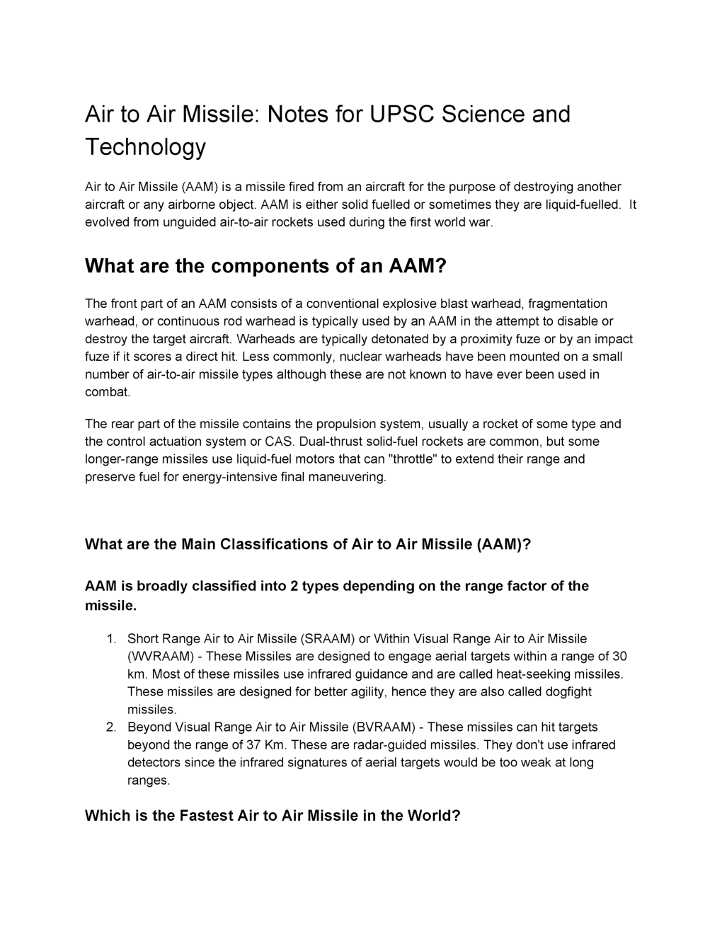 Science And Technology Study Material For IAS - Page 5