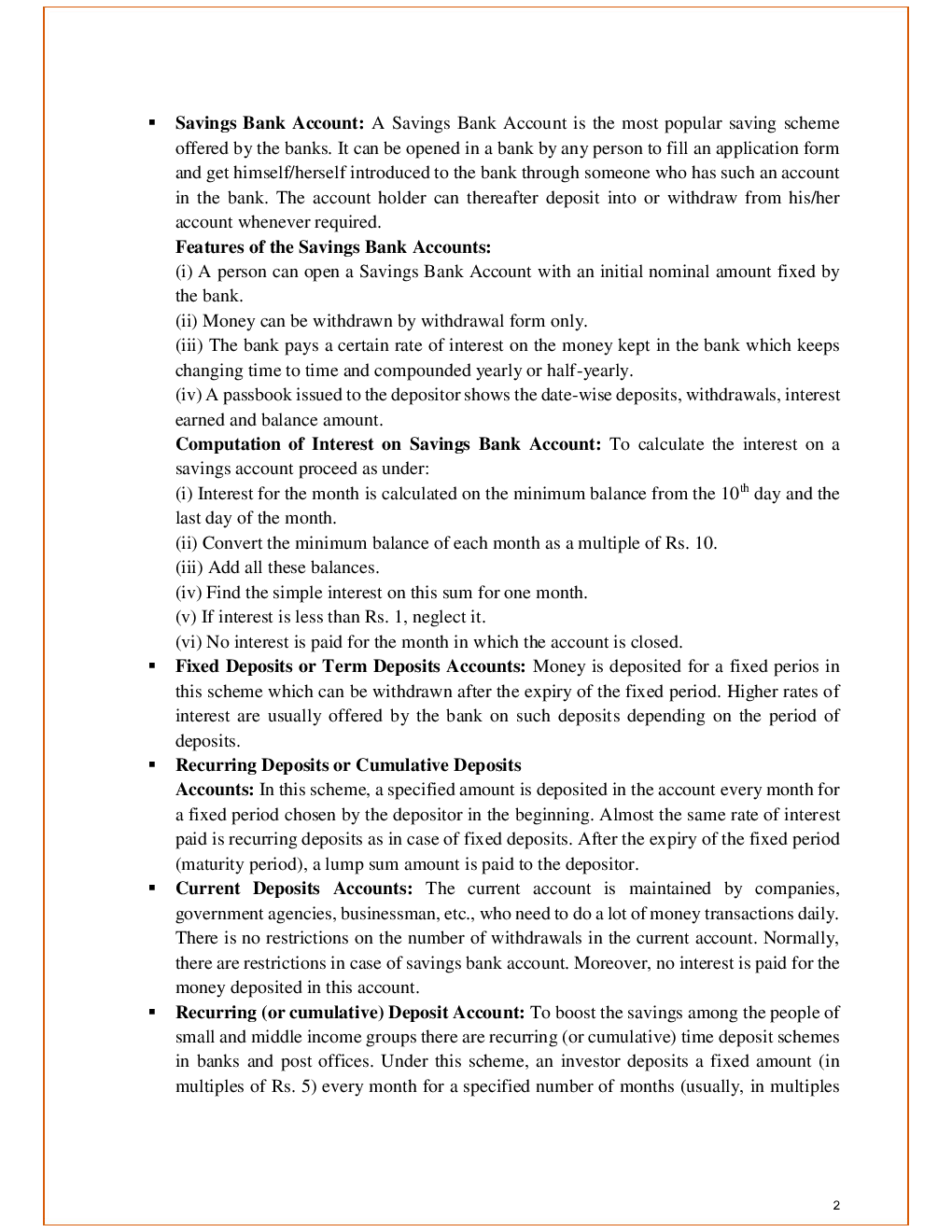 ICSE Revision Notes For Mathematics Class 10  - Page 3