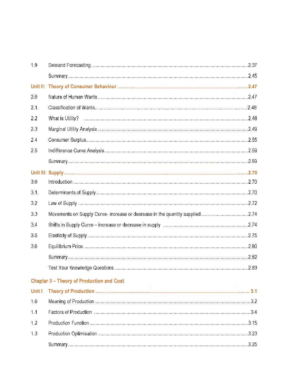 CA Foundation Study Notes Business Economics Part-1 Paper-4 - Page 5