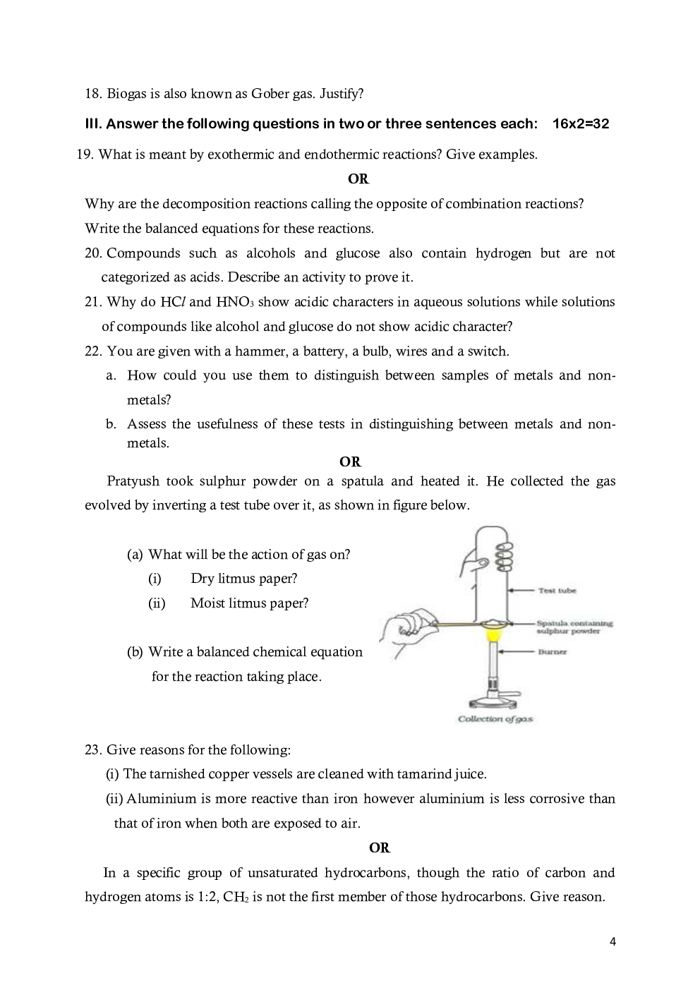 Download SSLC Model Question Papers For Science Class 10 PDF Online