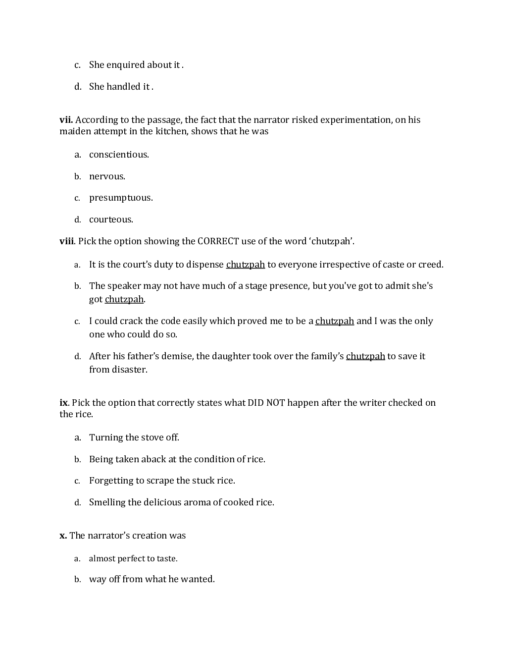 CBSE Sample Question Paper For English Core Class-12 - Page 5