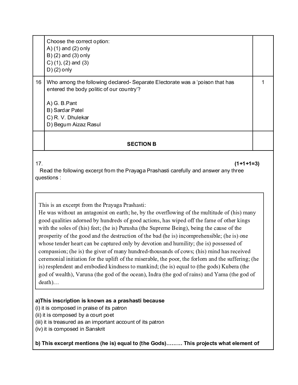 Download CBSE Sample Question Paper For History Class12 PDF Online