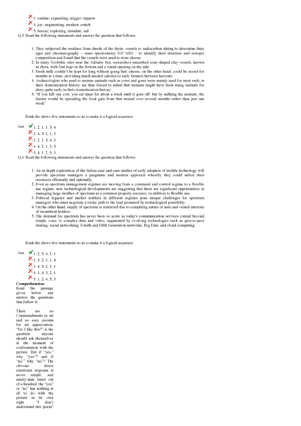 XAT 2019 Previous Year Paper With Answer Key - Page 3