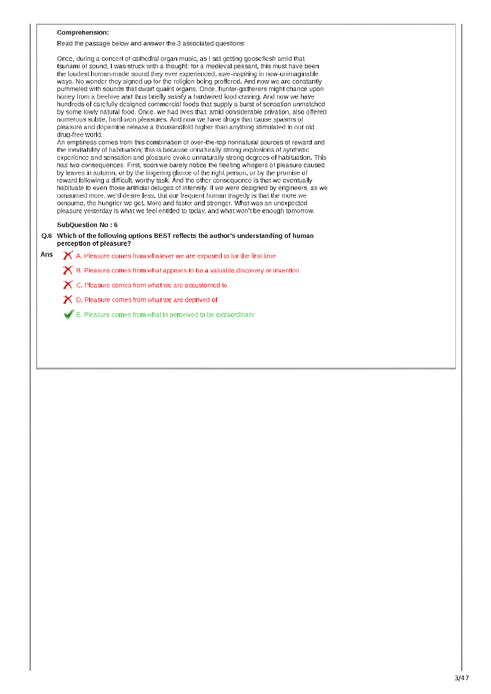 XAT 2020 Previous Year Paper With Answer Key - Page 4