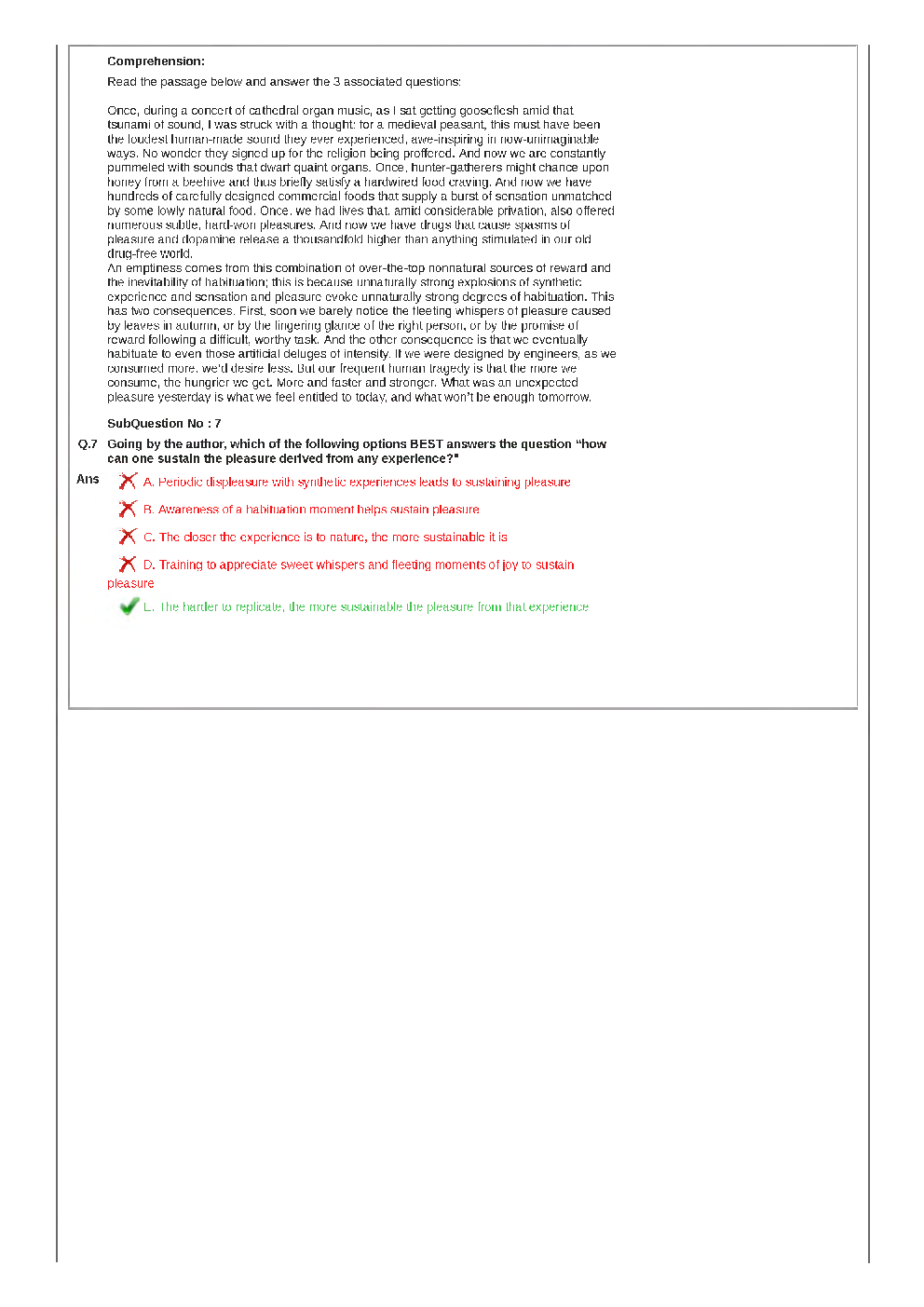XAT 2020 Previous Year Paper With Answer Key - Page 5