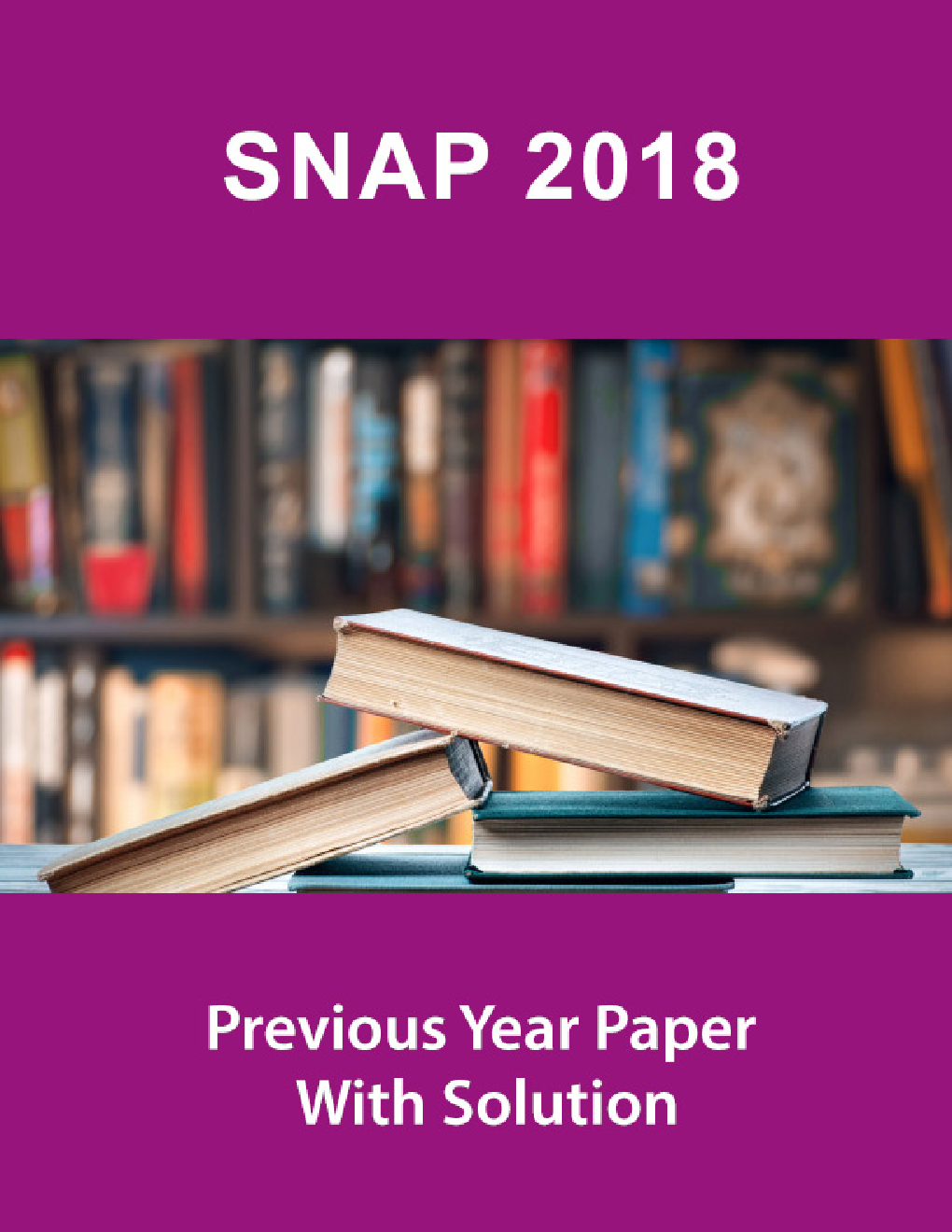 SNAP 2018 Previous Year Paper With Solution - Page 1