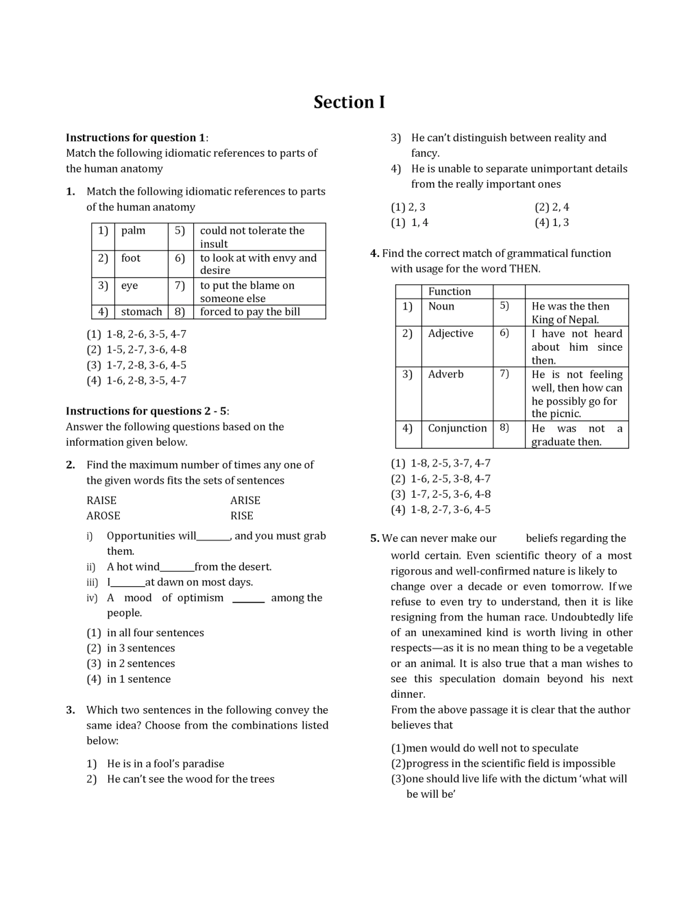 NMAT 2008 Previous Year Paper With Solution - Page 3