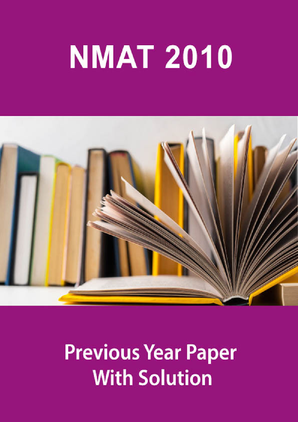 NMAT 2010 Previous Year Paper With Solution - Page 1