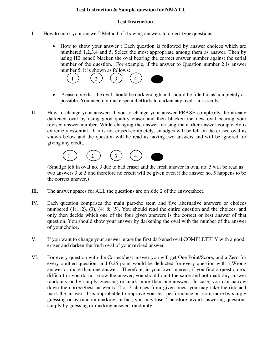 NMAT Sample Paper-1 With Answer Key - Page 2