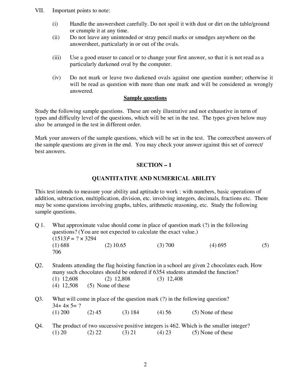 NMAT Sample Paper-1 With Answer Key - Page 3