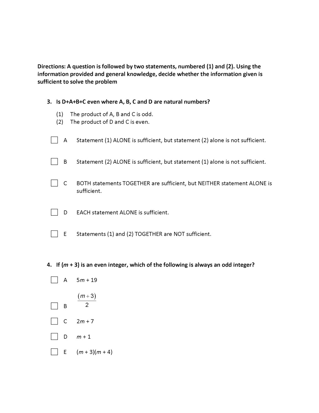 NMAT Sample Paper-2 With Answer Key - Page 4