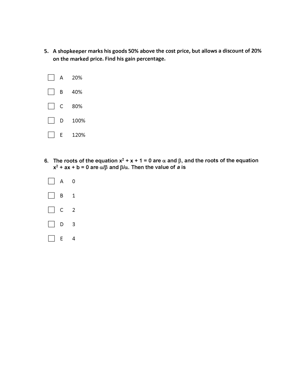 NMAT Sample Paper-2 With Answer Key - Page 5