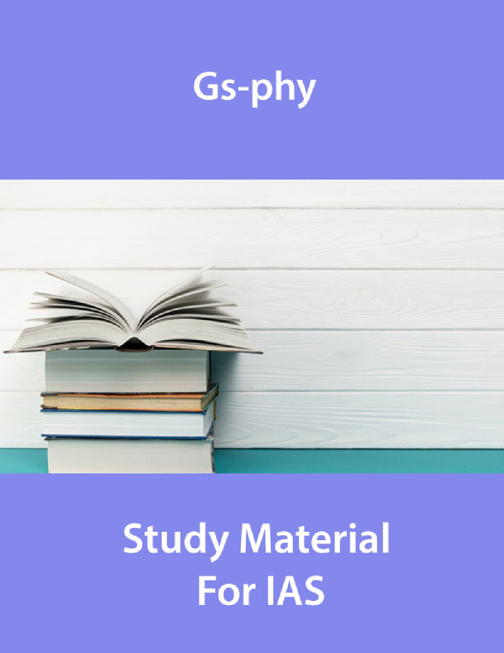 Gs-Physics Study Material For IAS - Page 1