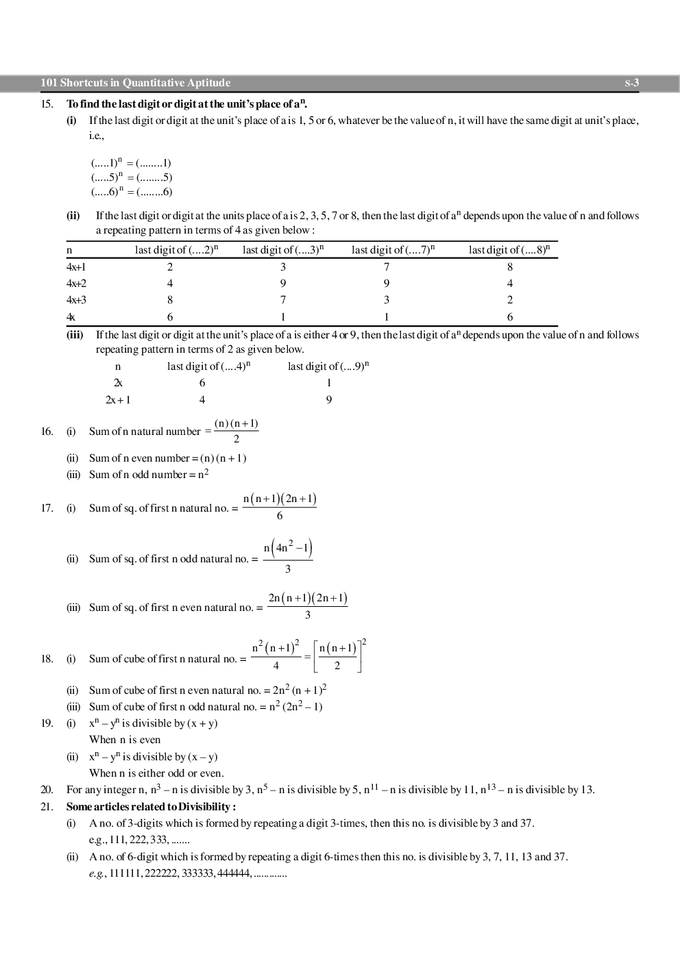 101 Shortcuts In Quantitative Aptitude - Page 4