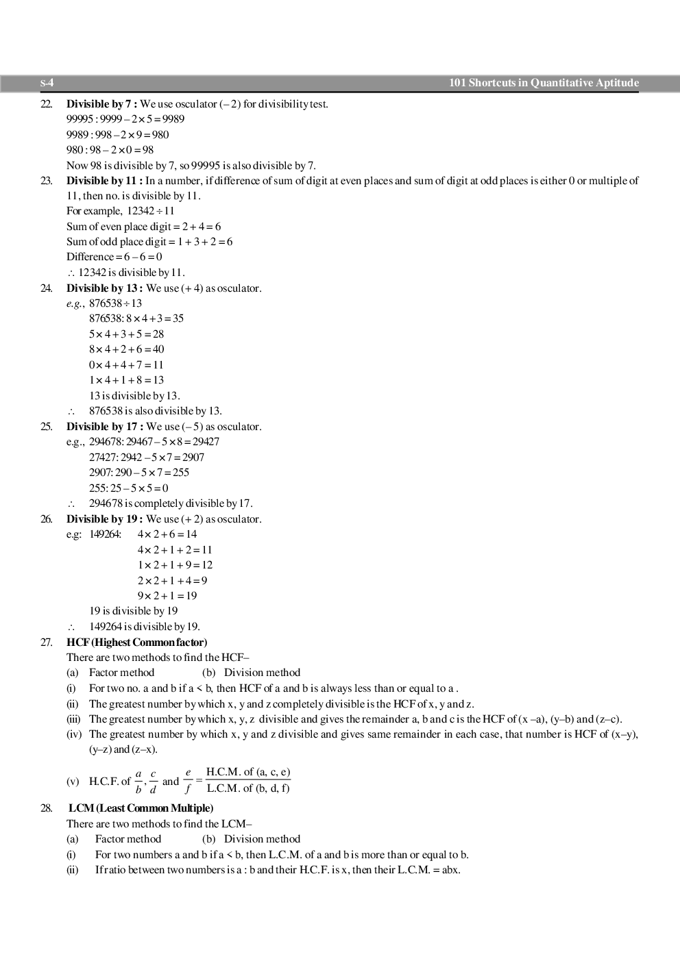 101 Shortcuts In Quantitative Aptitude - Page 5