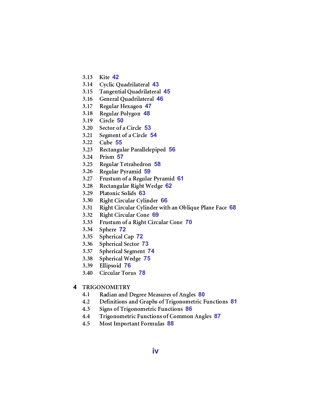 1300 Math Formulas For Competitive Exam - Page 3