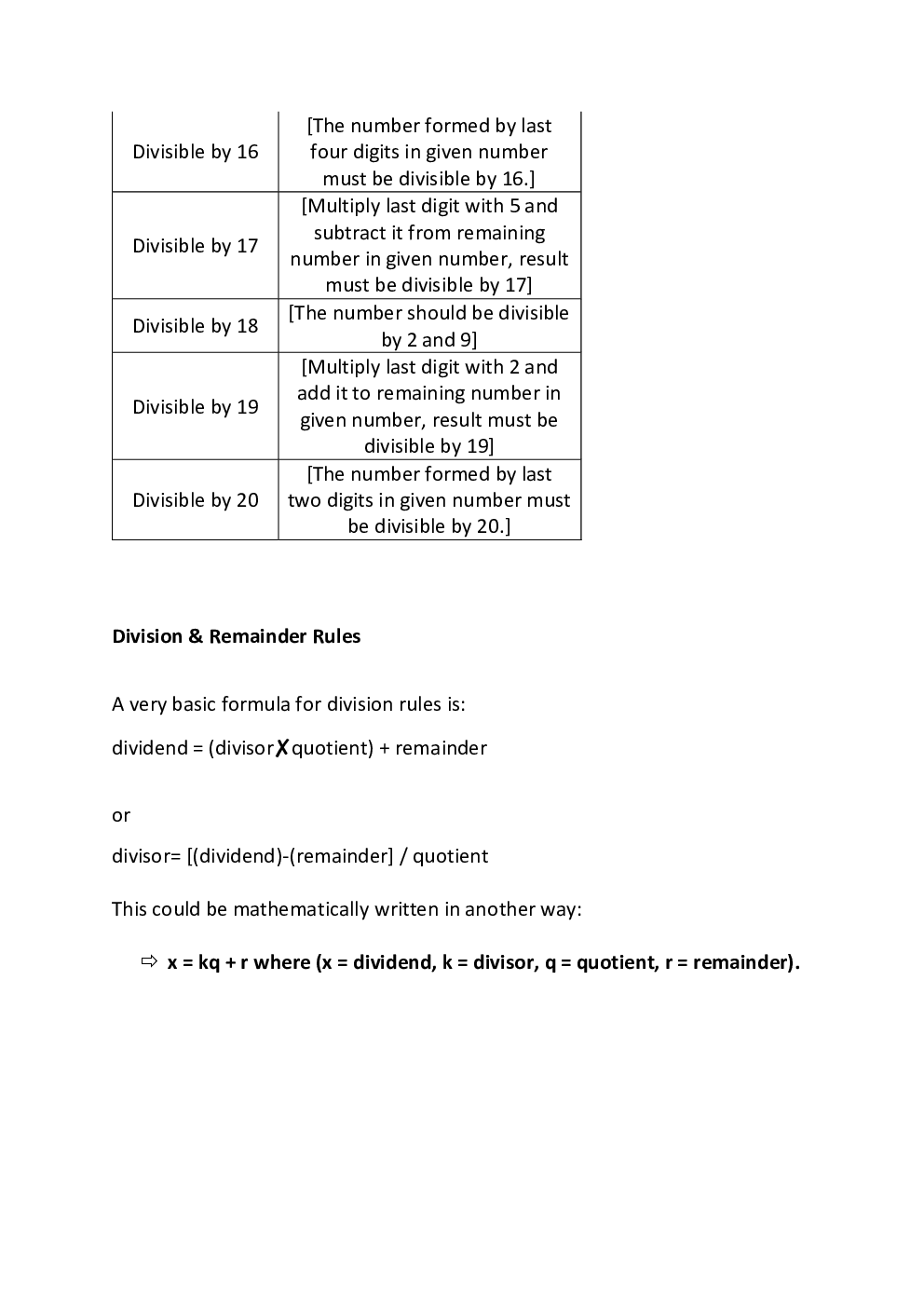 Important Maths Short Tricks Formulas - Page 3