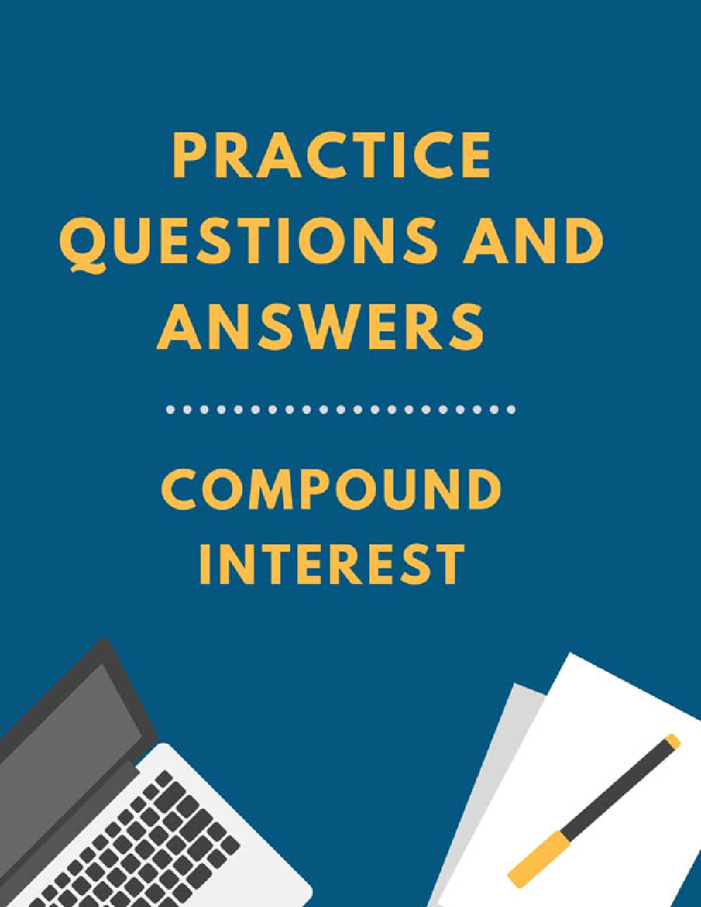Practice Questions And Answers For Compound Interest - Page 1