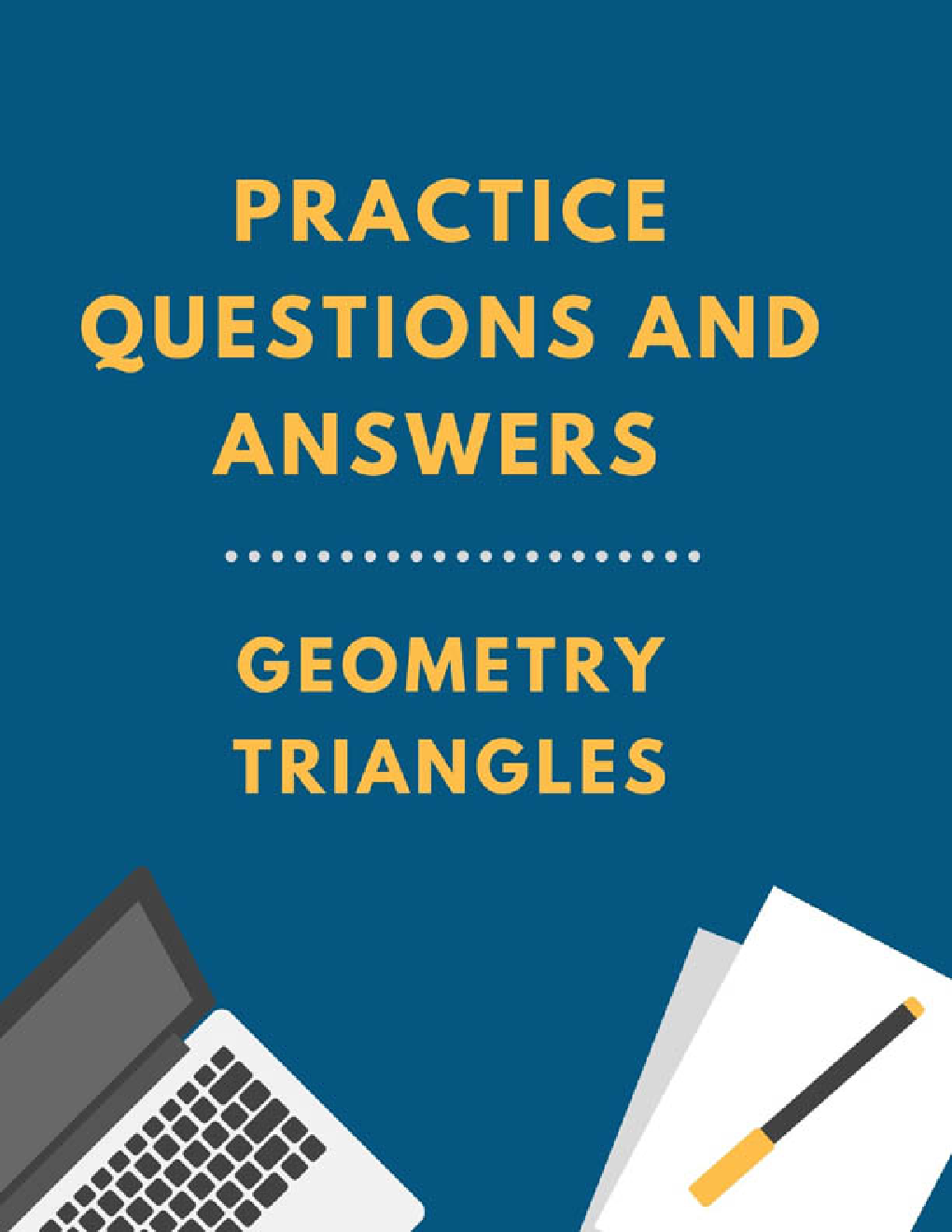 Practice Questions And Answers For Geometry Triangles - Page 1