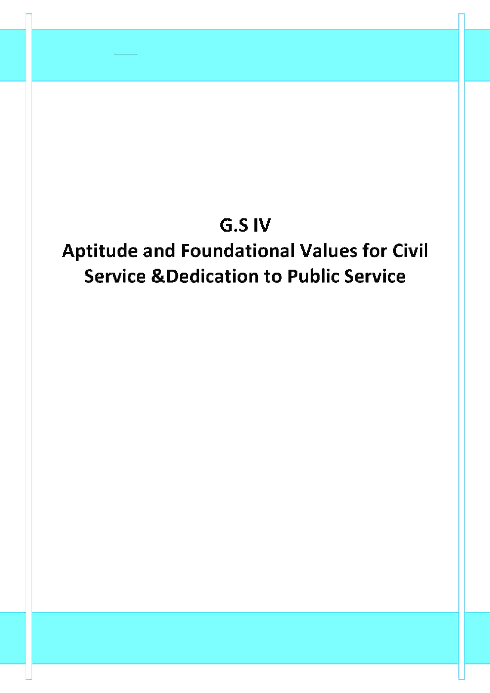 IAS Exam Aptitude Foundational Values For CS Study Material - Page 2