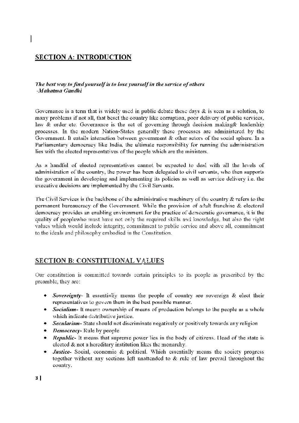 IAS Exam Aptitude Foundational Values For CS Study Material - Page 4