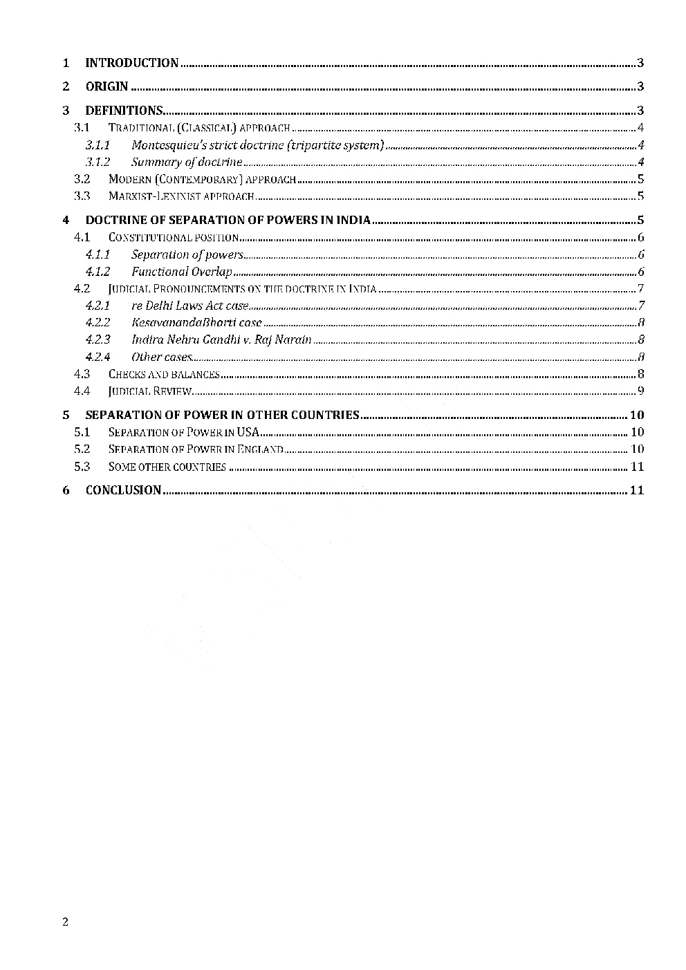 IAS Exam (Polity) Sepration Of Powers Study Material - Page 3