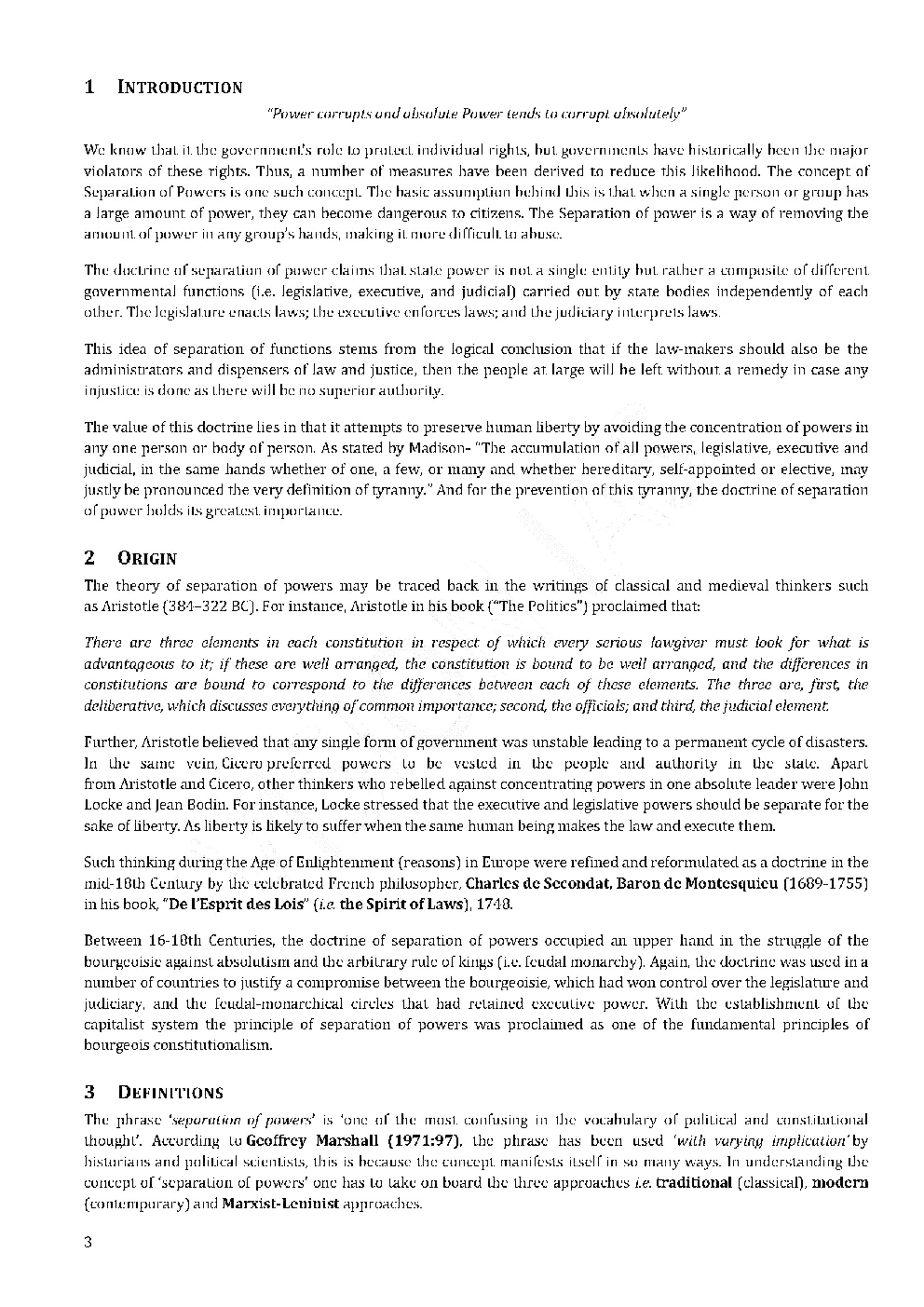 IAS Exam (Polity) Sepration Of Powers Study Material - Page 4
