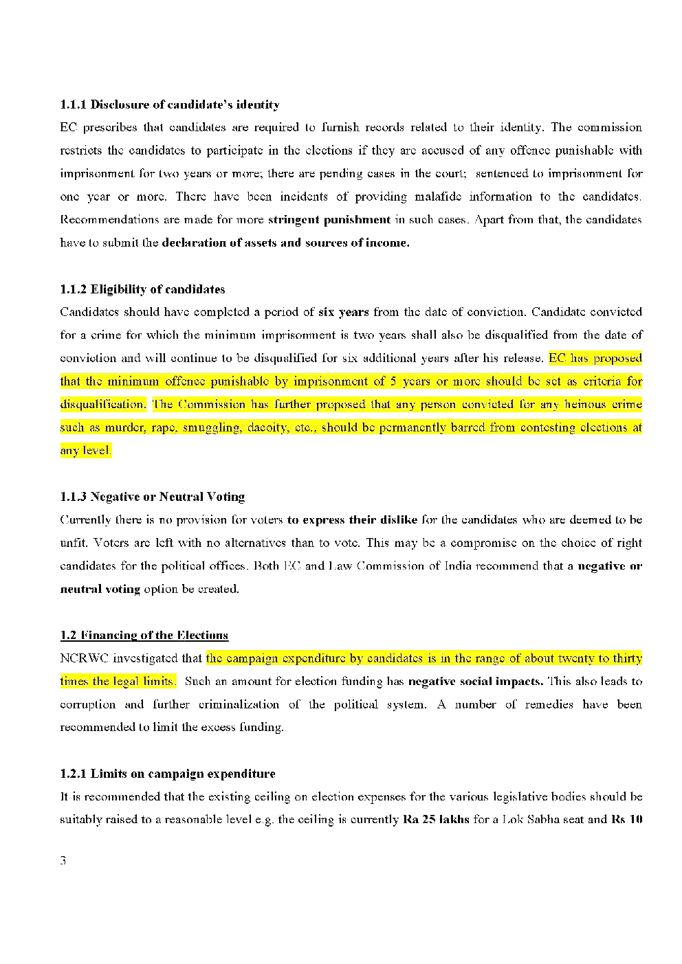 IAS Exam (Polity) The Representation Of The People Act 1951 Study Material - Page 4