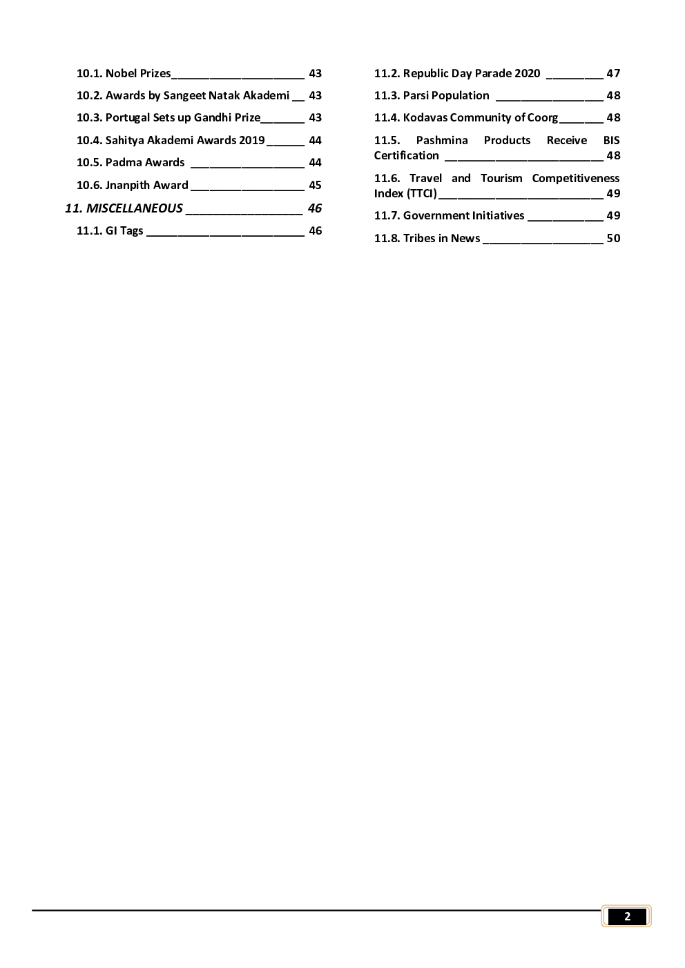 IAS Exam Culture Study Material - Page 3