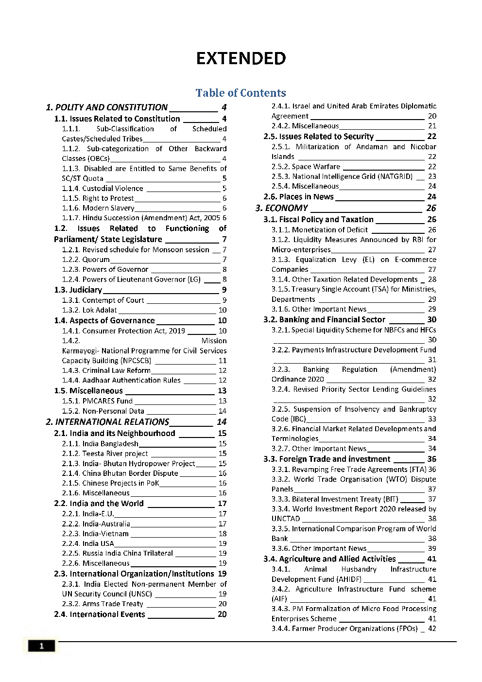 IAS Exam Extended Study Material - Page 2