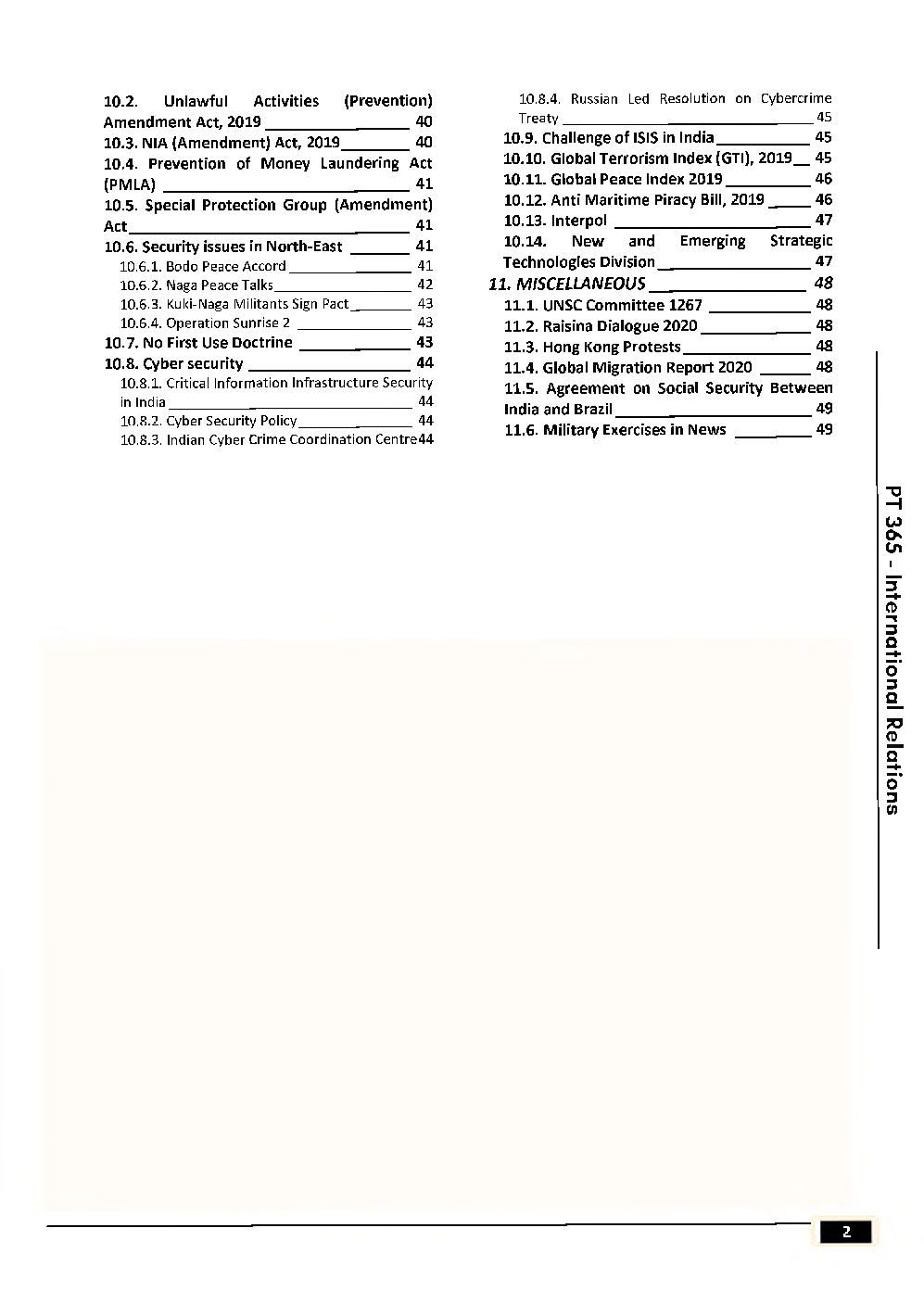 IAS Exam International Relations Study Material - Page 3