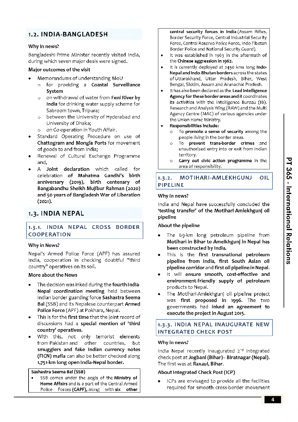 IAS Exam International Relations Study Material - Page 5